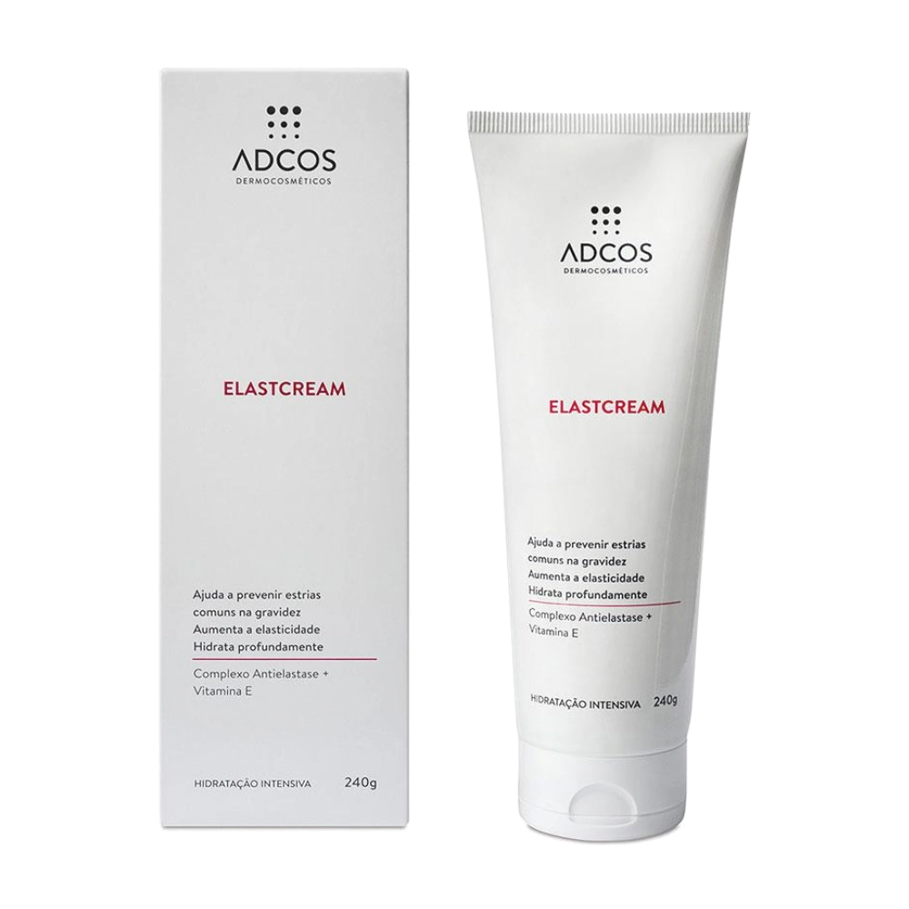 Creme Hidratante Corporal Adcos Elast Cream Caixa 240g