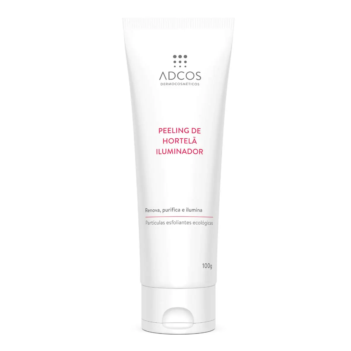 Peeling Iluminador Hortelã Adcos Clean Solution Bisnaga 100g