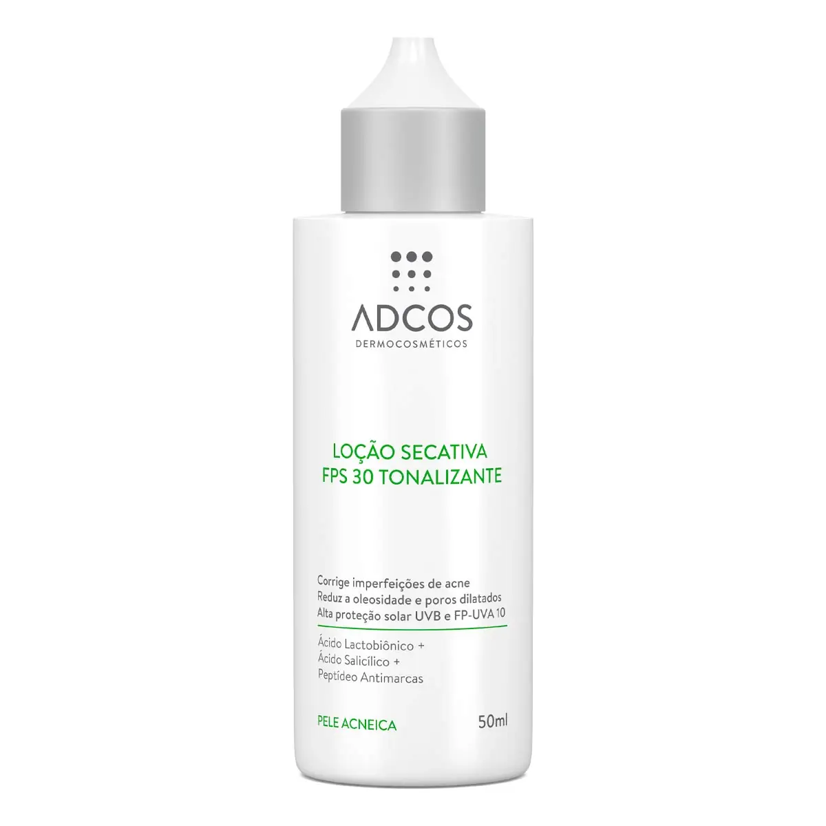 Loção Secativa Tonalizante Fps 30 Adcos Frasco 50ml