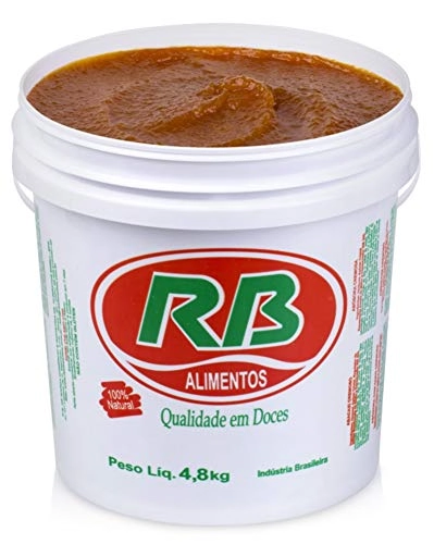 Doce De Abobora C/ Coco Cremosa Balde 4,8 Kg