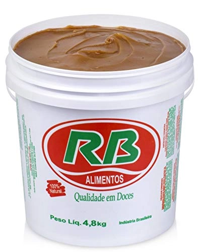 Doce Cremoso Sabor Doce De Leite Balde 4,8kg