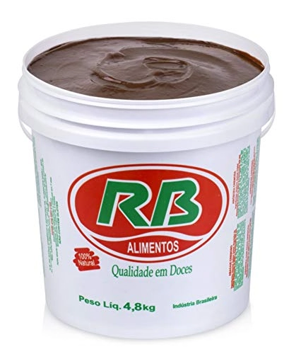 Doce Cremoso Sabor Doce De Leite C/ Chocolate Balde 4,8kg
