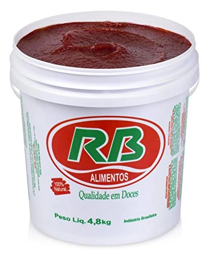 Goiabada Cremosa Zero Adicao De Acucares 4,8 Kg Balde