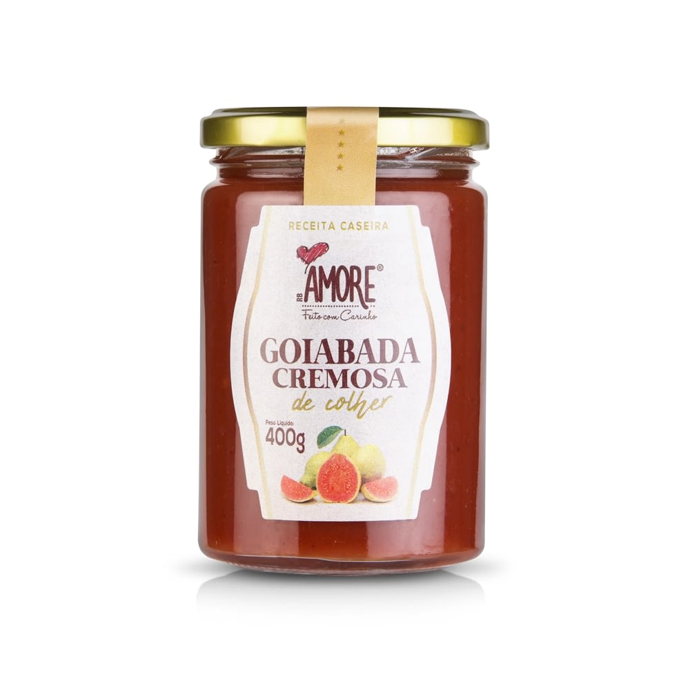 Goiabada Cremosa De Colher Rb Amore 400g