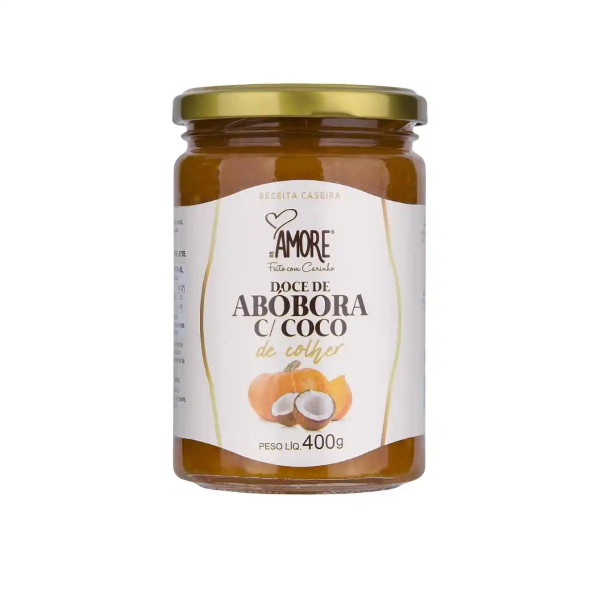 Doce Abóbora Coco Rbamore 400 g