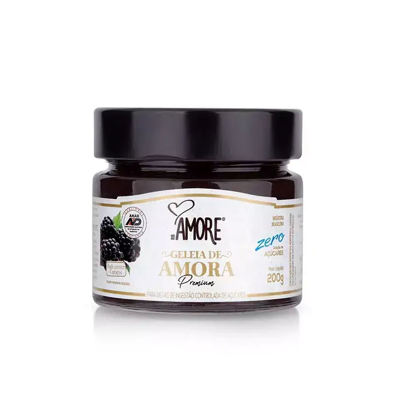 Geleia de Amora Premium Zero 200g - RB Amoré