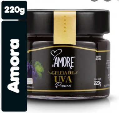 Geleia De Uva Premium Rb Amore 220g
