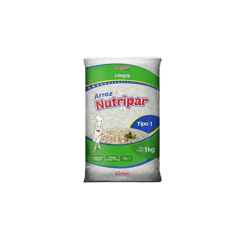 Arroz Integral 1kg Nutripar