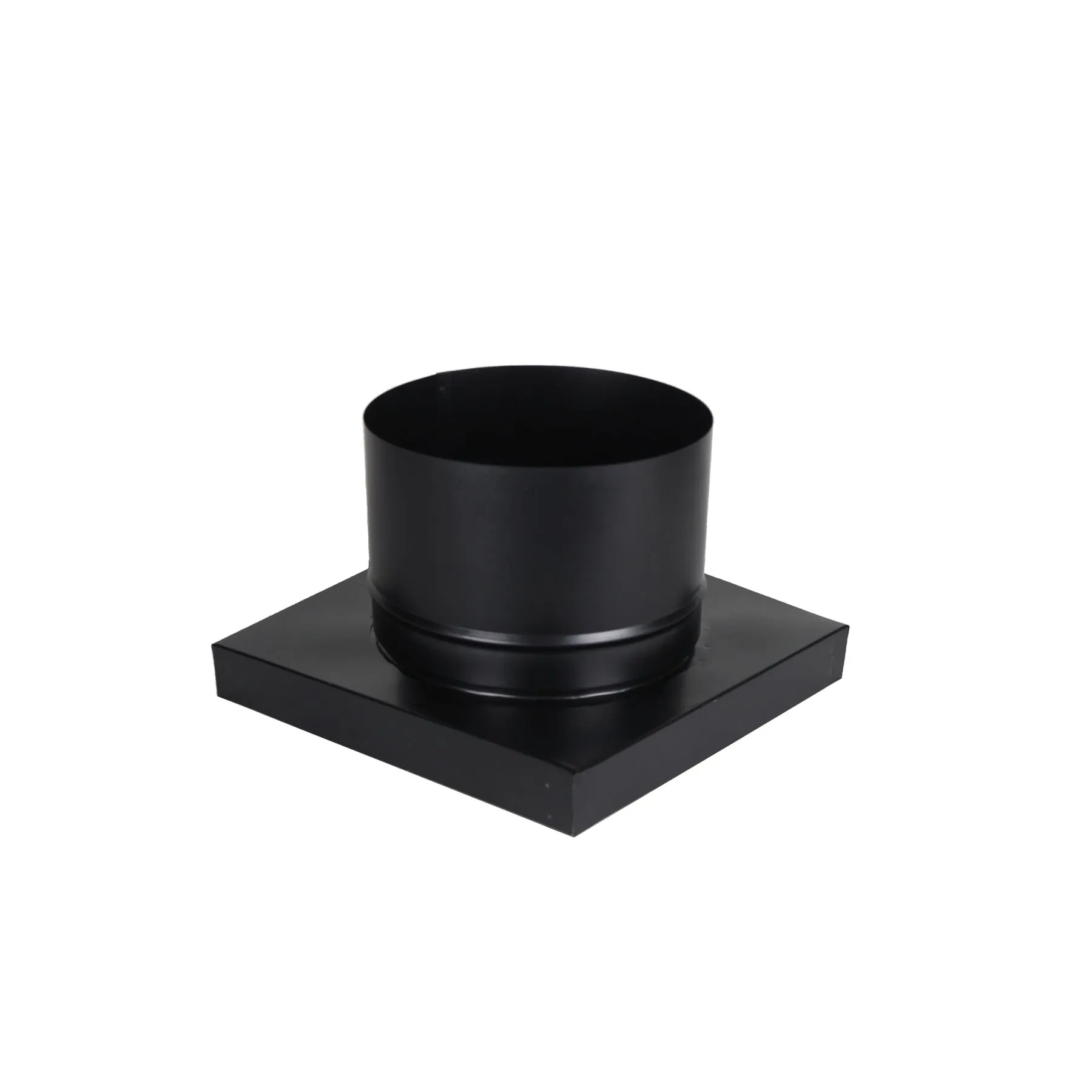 Adaptador de Churrasqueira Galvanizado Pintura Eletrostático Preto Saída de Tubulação 10 Polegadas Artmill