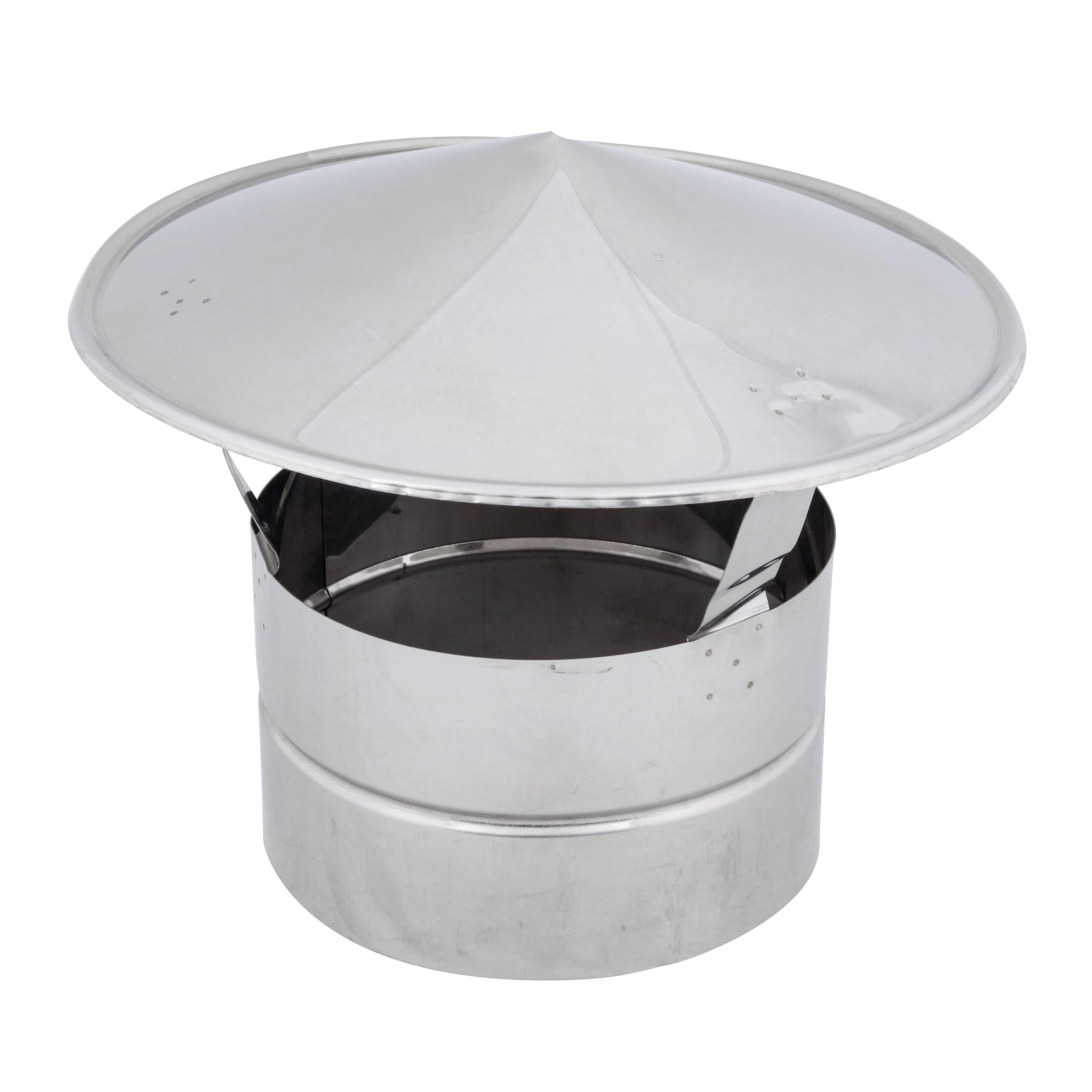 Chapéu de Aço Inox Galvanizado 8" Artmill