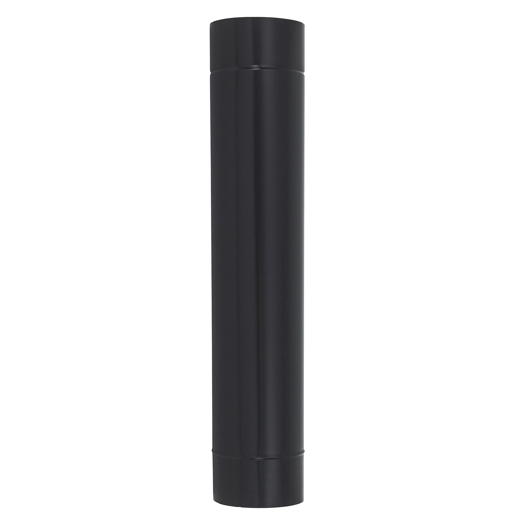 Tubo Galvanizado com Pintura Eletrostático Preto 8" 20cmx20cmx1m Artmill