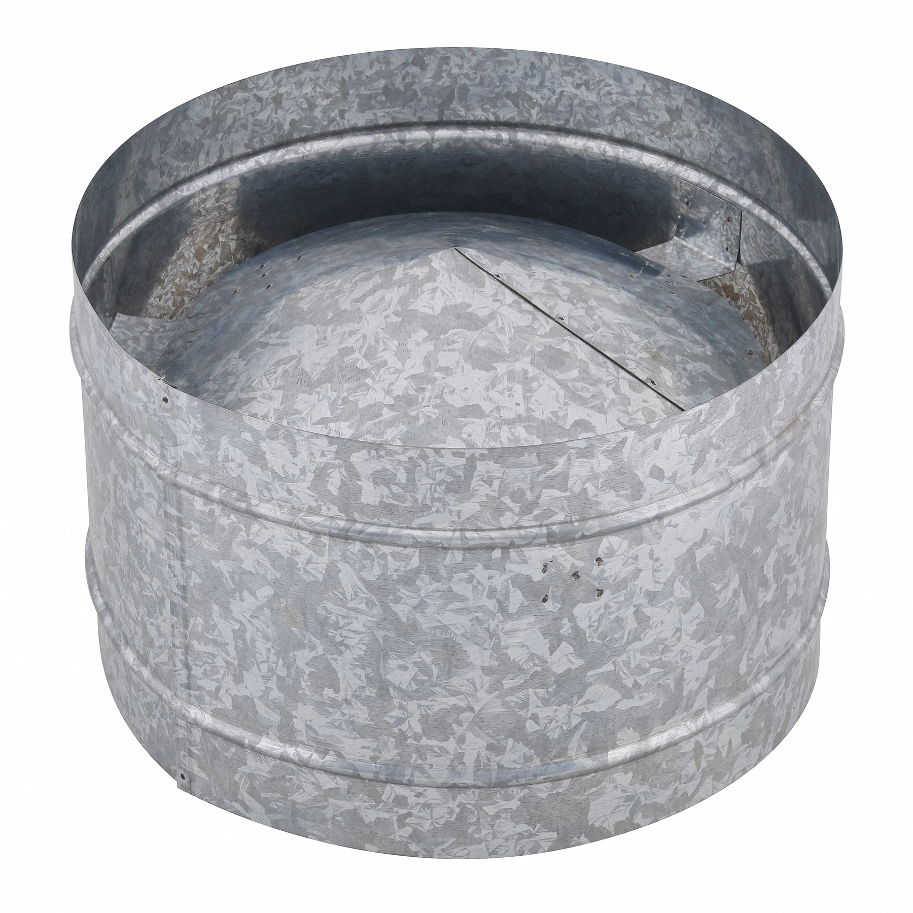 Chapéu Estilo Canhão para Duto 6" Galvanizado Artmill