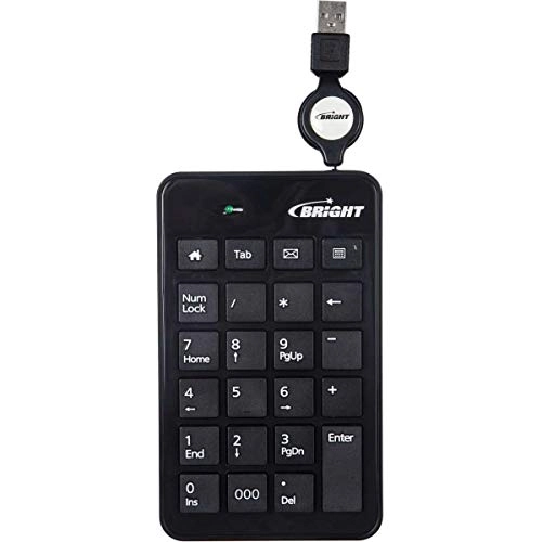 USB Retratil 23 Teclas Preto
