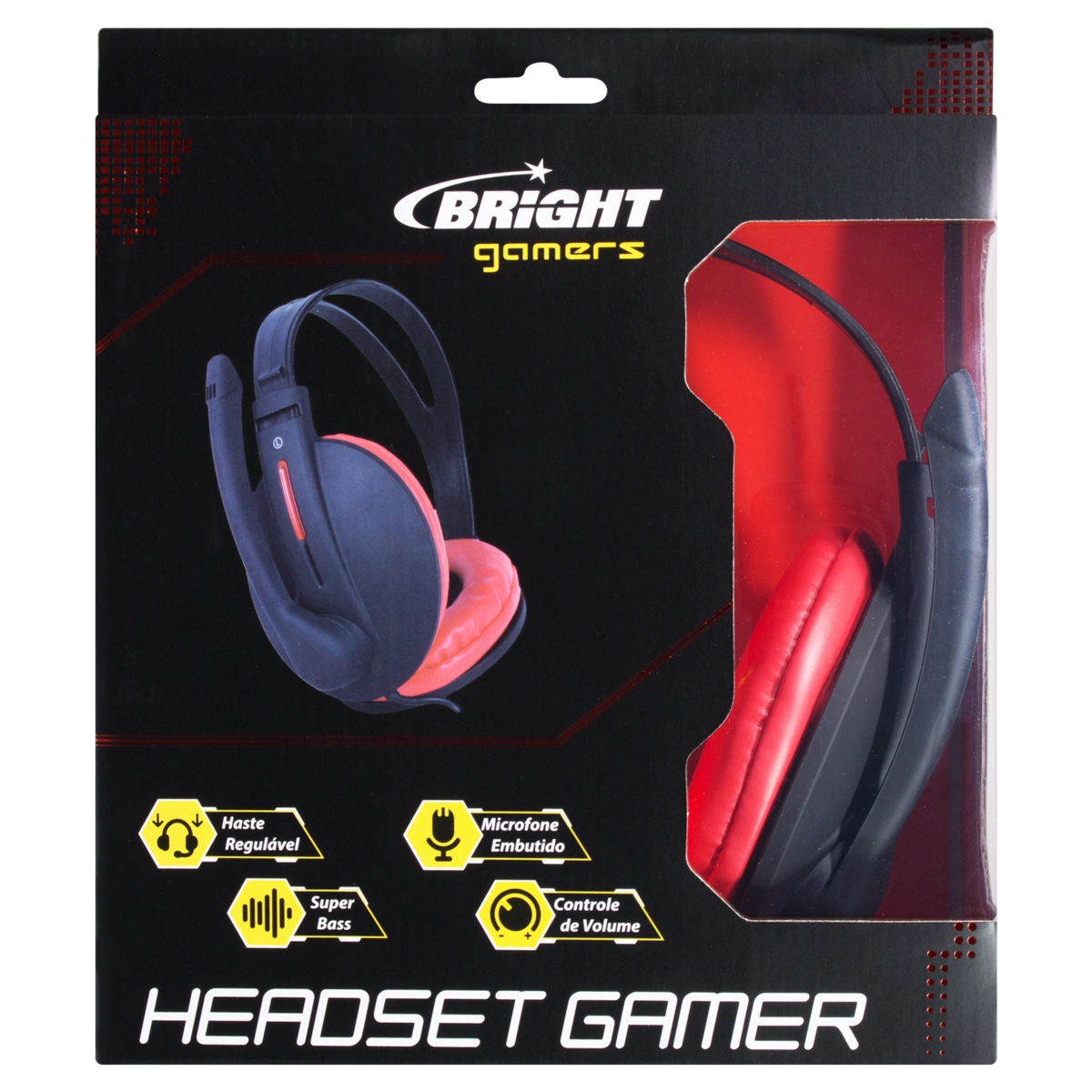 Fone De Ouvido Headset Gamer Bright