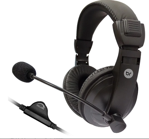 Headset Com Microfone Bright Vulcão 0507