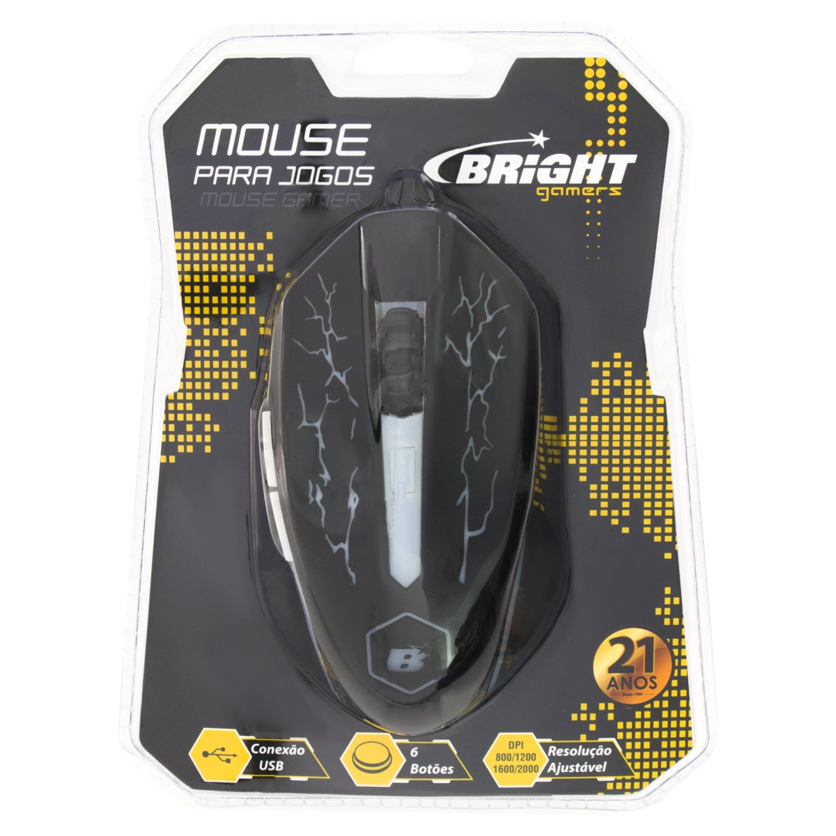 MOUSE GAMER BRIGHT L