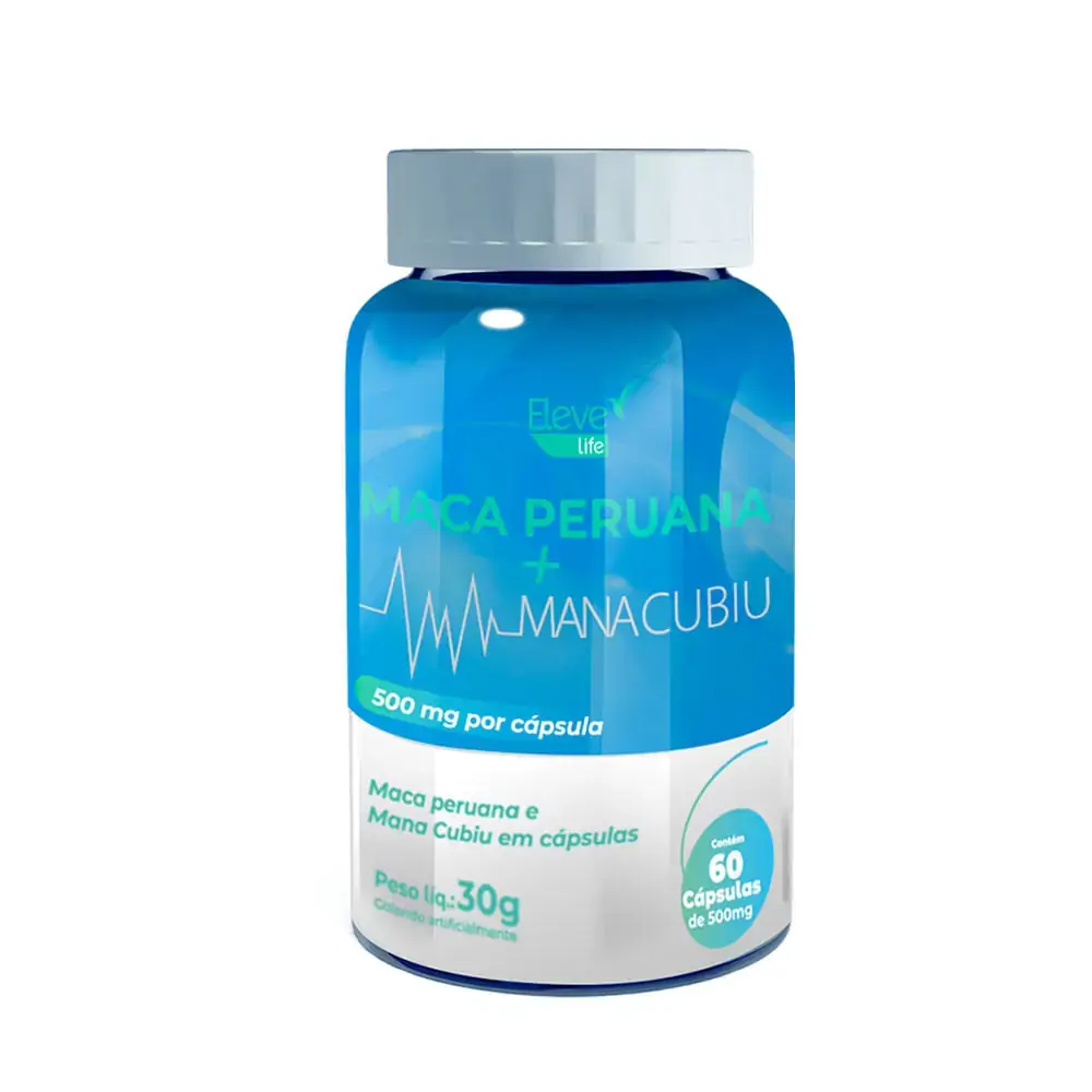 Maca Peruana - Eleve Up - 30 dias - 60 cápsulas