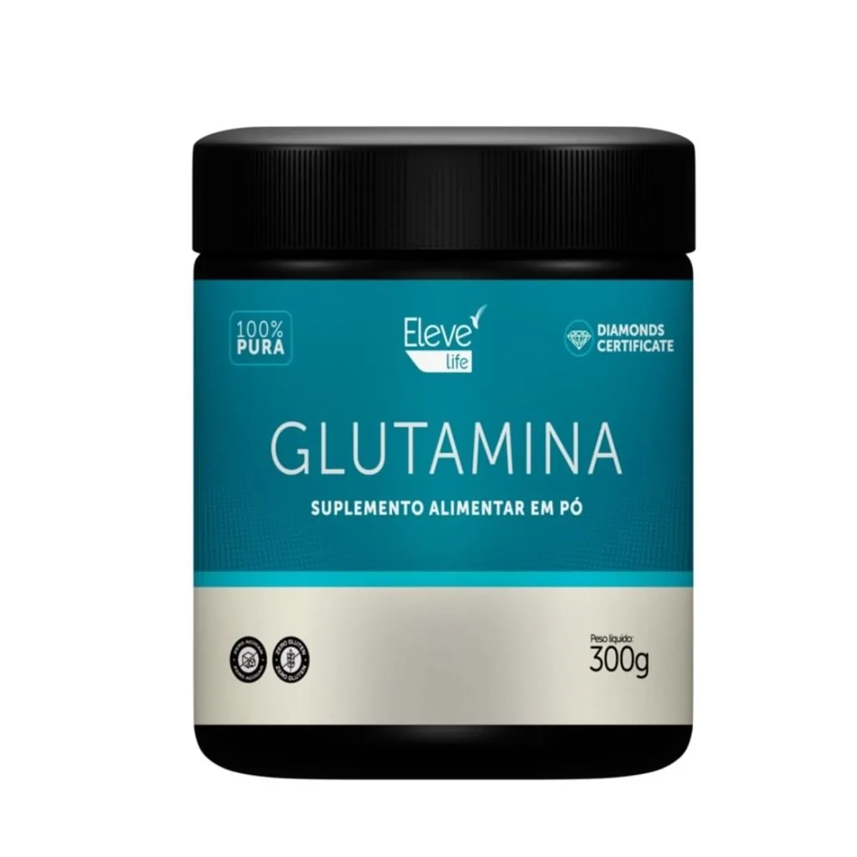 Glutamina - imunidade, recuperação muscular e saúde intestinal - 300g - 1 unidade + E-book
