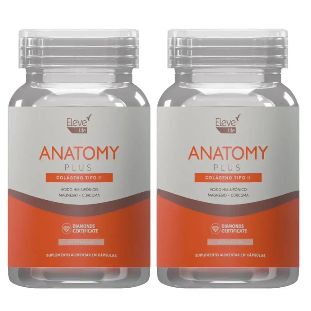 Creatina 300G ELEVE LIFE - Anatomy Plus - articulações, cartilagens, ossos e inflamações - 60 dias -