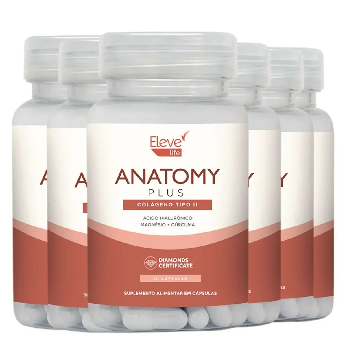 Anatomy Plus - articulações, cartilagens, ossos e inflamações - 180 dias - 180 cápsulas + E-book