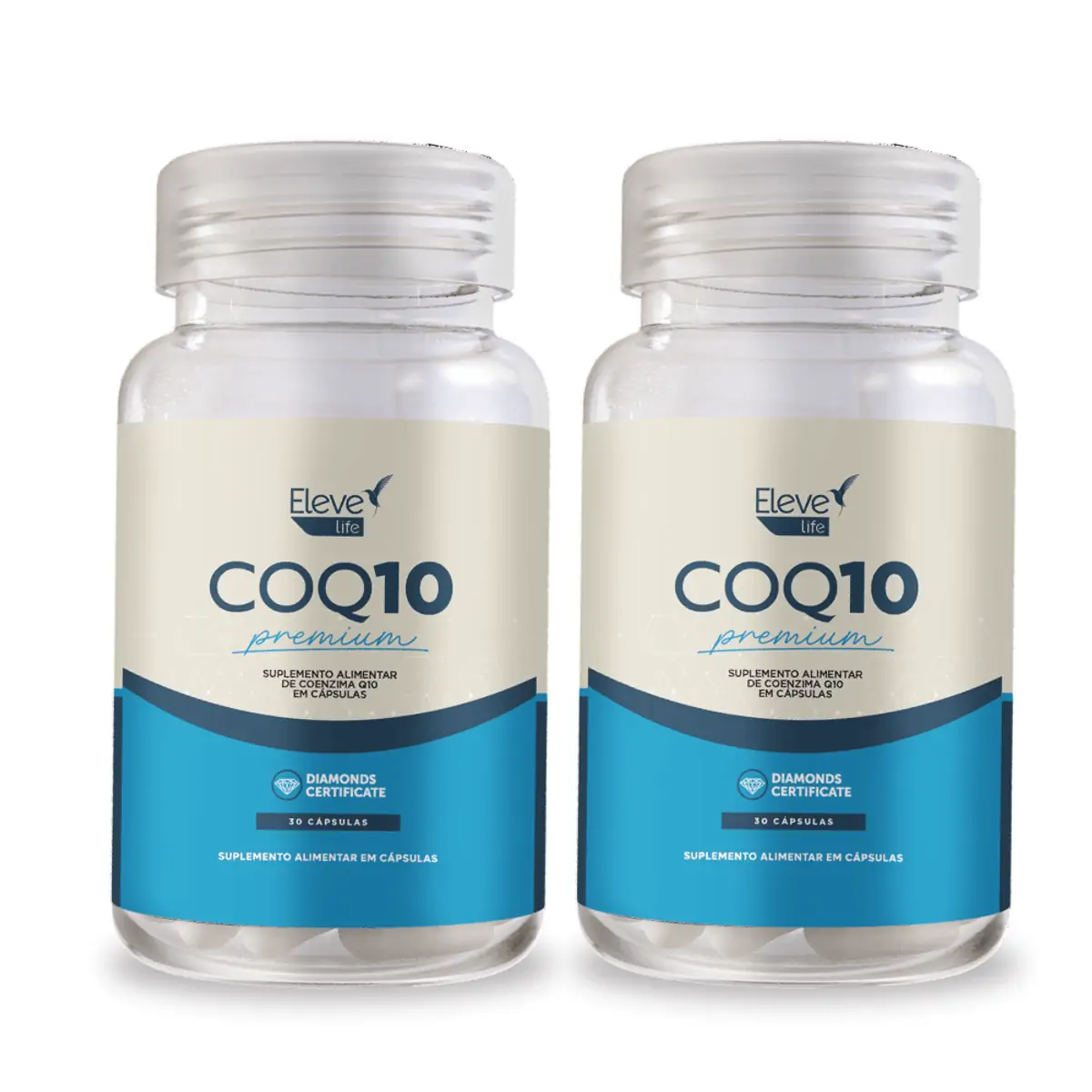 Coenzima Q10 - energia das células e antioxidante - 60 dias - 60 cápsulas + E-book