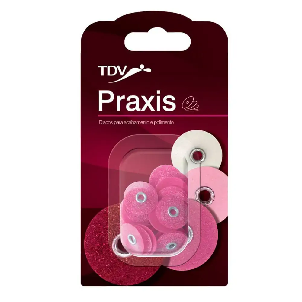 Disco de Lixa Praxis - TDV - Extra Fina (Cód. 25.9754)