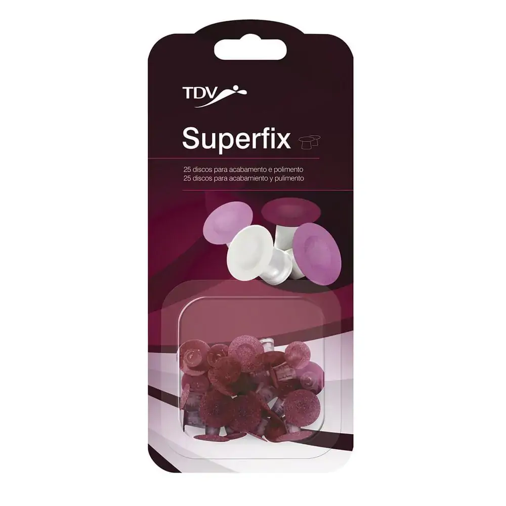 Disco de Lixa Superfix Grossa com 25 + Mandril - TDV - Disco de Lixa Superfix Grossa com 25 + Mandri