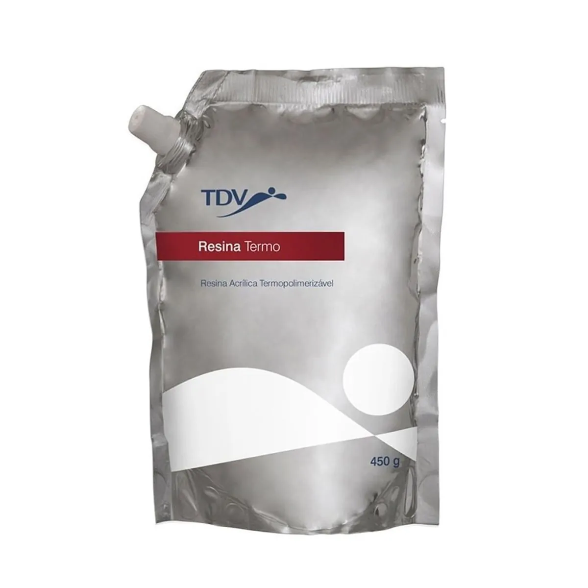 Resina Termo 450g - Tdv - Resina Termo Rosa Escuro Com Veias 450g - Tdv