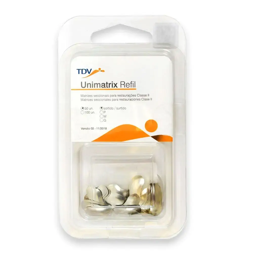 Unimatrix Refil com 50 - TDV - Unimatrix Refil Matrizes Sortidas com 50 - TDV