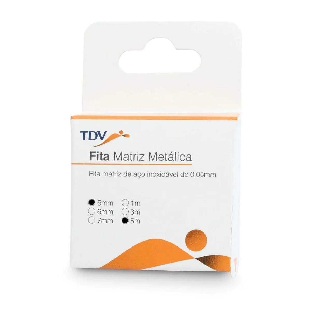 Fita Banda Matriz Metálica 5mm-5mts - TDV