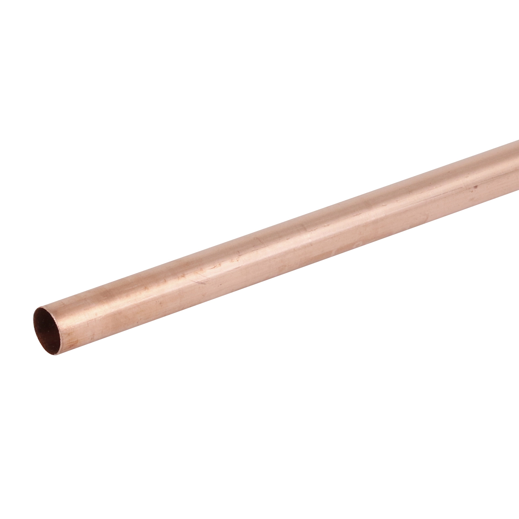 Cano Cobre Liso Água Quente e Fria Classe A 15mm ou 1/2" 2,5m Ramo