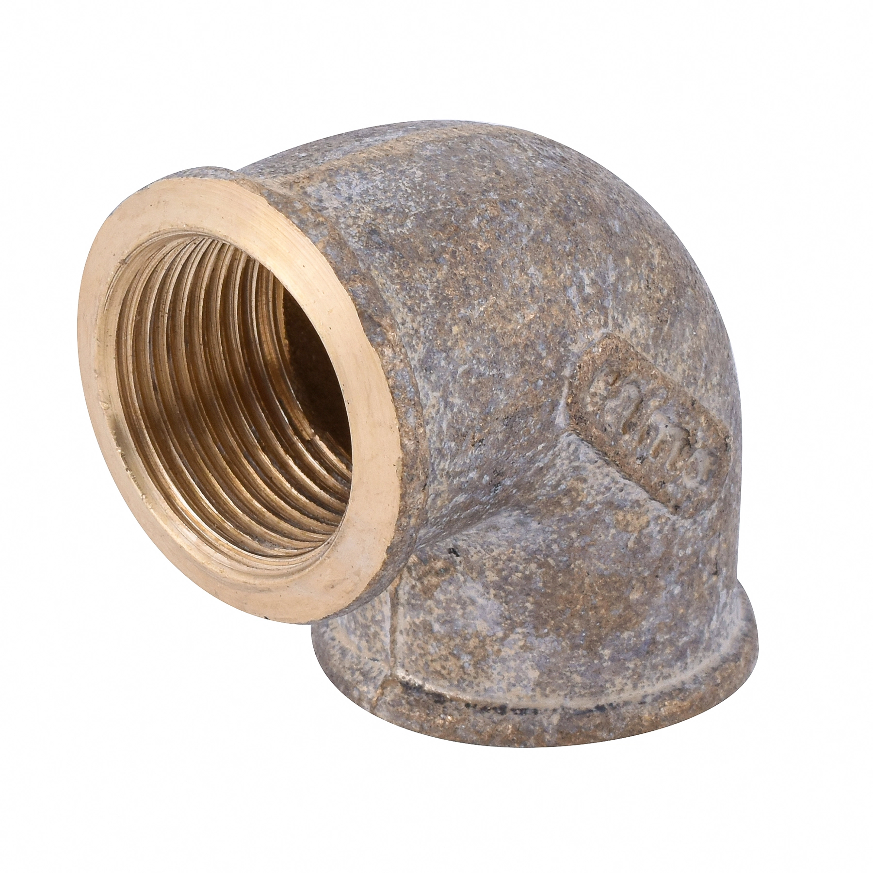 Joelho 90° Latão Roscável Água Quente e Fria 22mm ou 3/4" Ramo