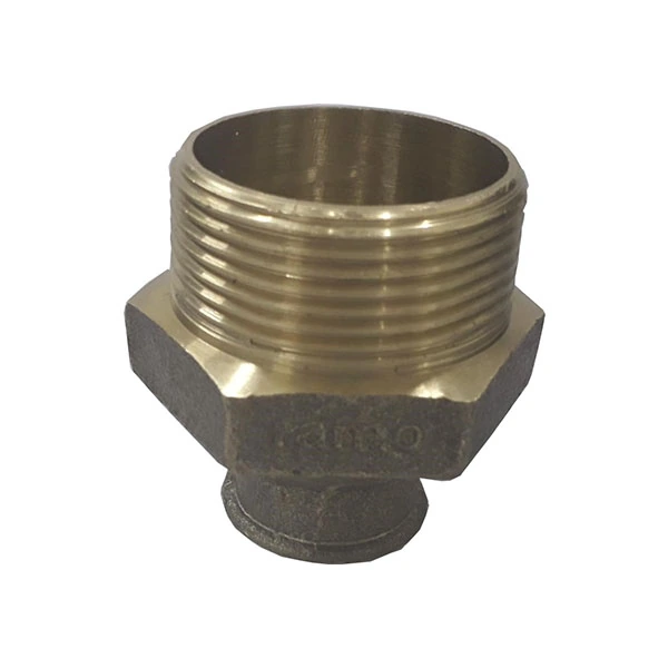 Bucha de Redução Curta Latão Roscável Água Quente e Fria 42x22mm ou 1.1/2"x3/4" Ramo