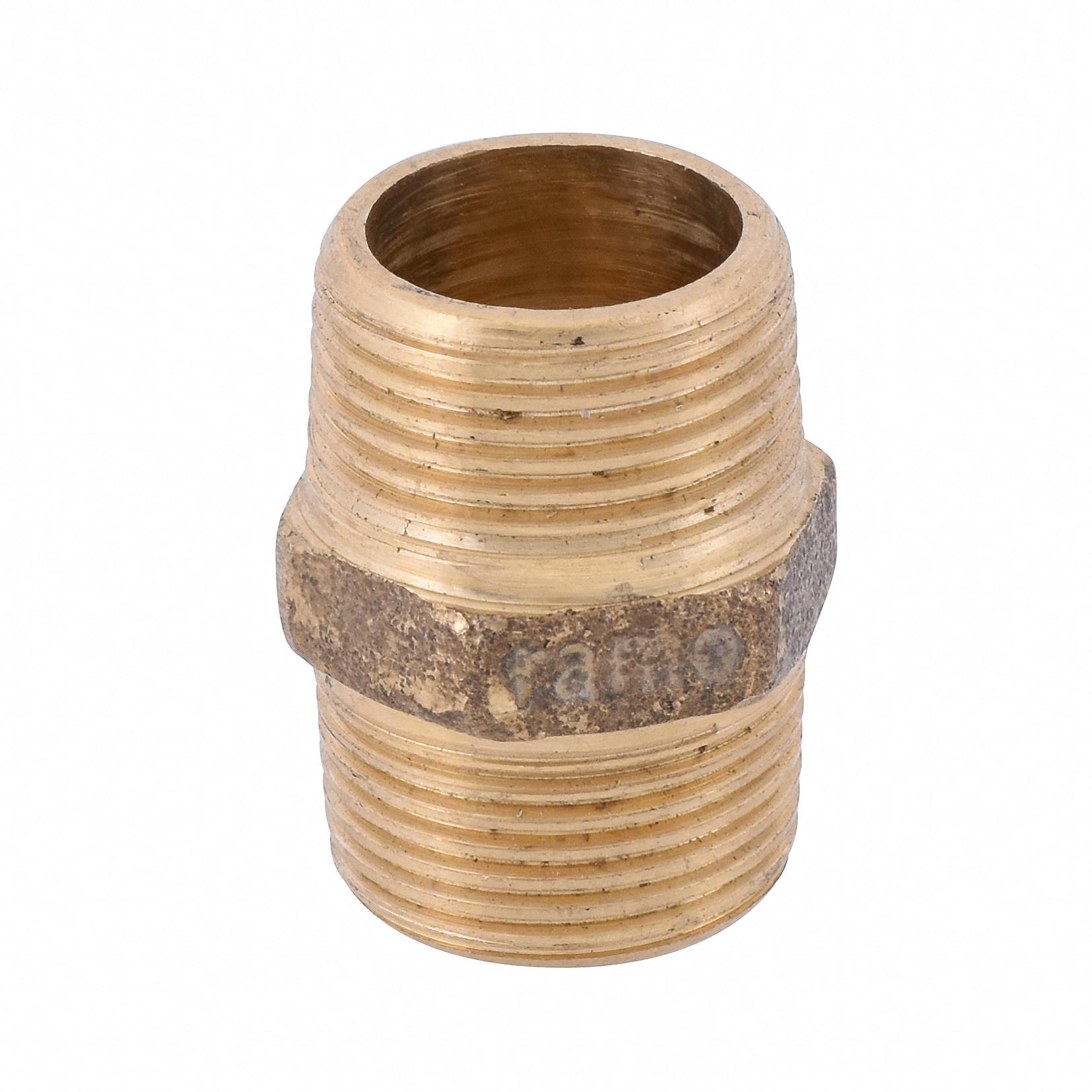 Niple Duplo Latão Roscável Água Quente e Fria 22mm ou 3/4" Ramo