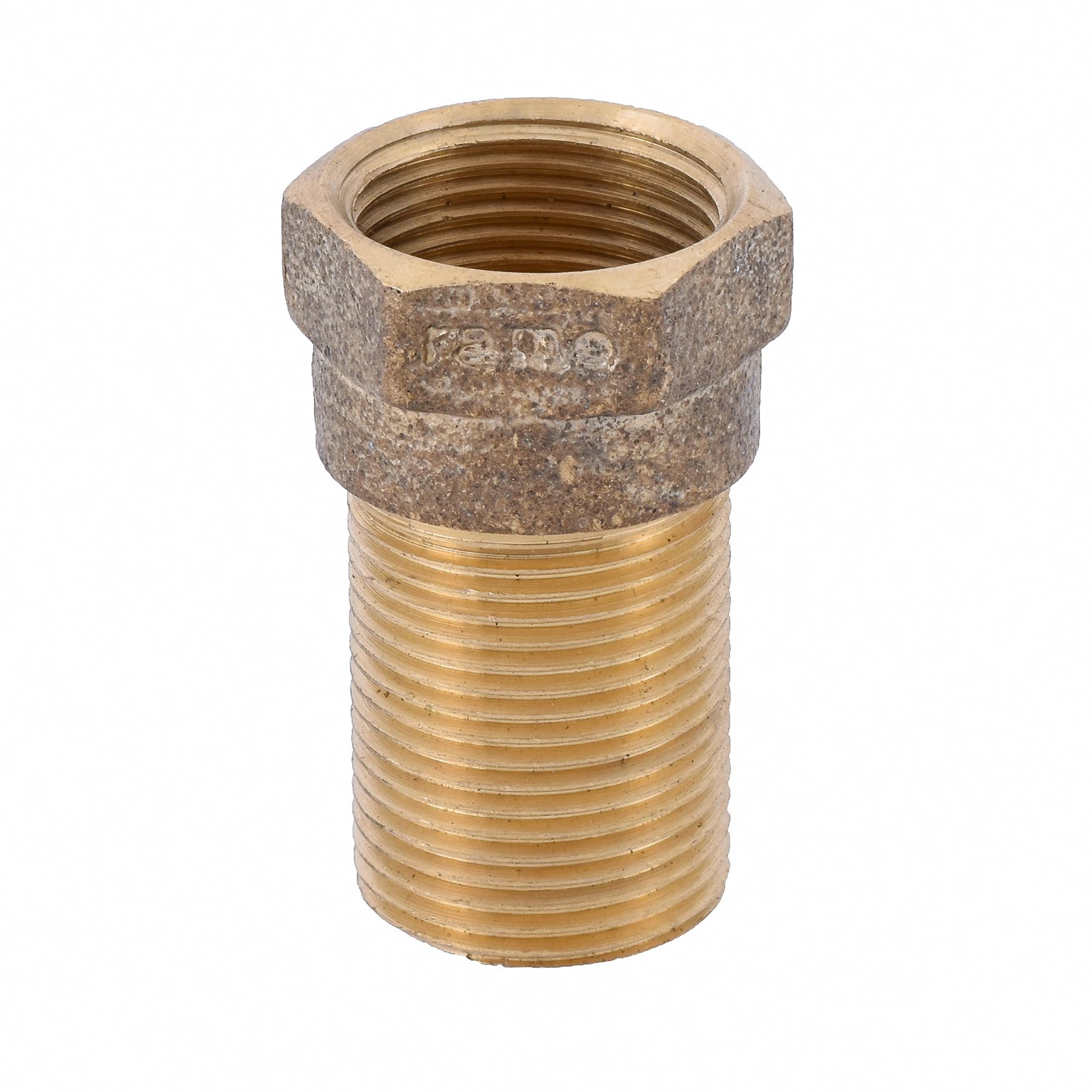 Extensão Longa Latão Roscável Água Quente e Fria 22mm ou 3/4" Ramo