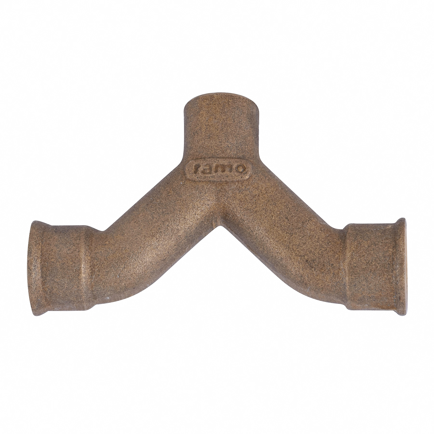 Tê Misturador Latão Roscável e Liso Água Quente e Fria 22mm ou 3/4" Ramo