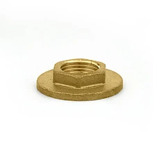 Flange Latão Roscável Água Quente e Fria 35mm ou 1.1/4" Ramo