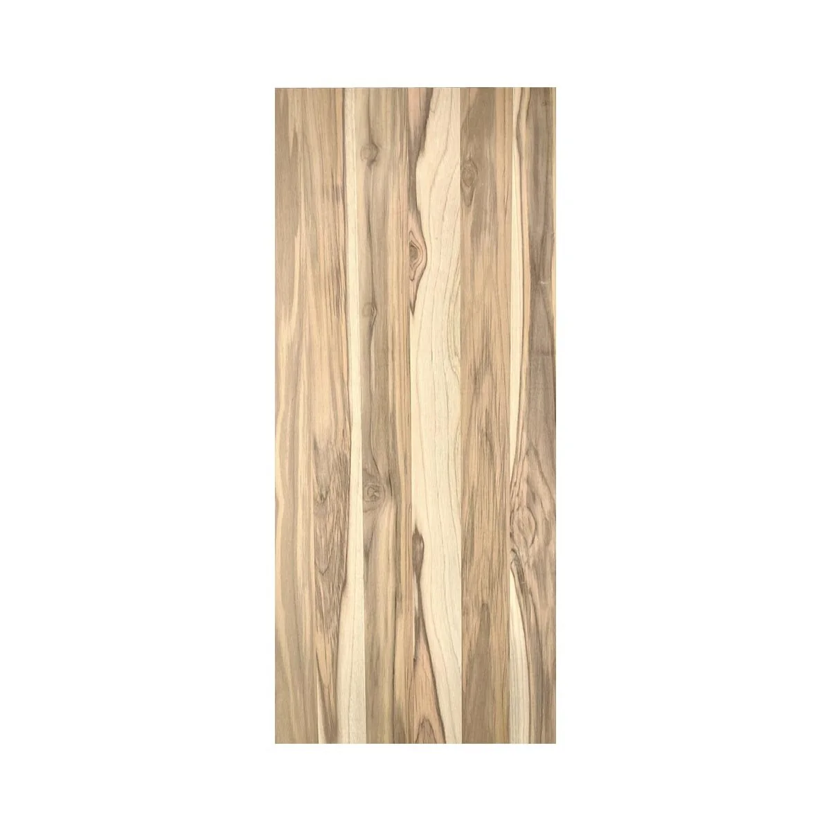 Painel De Madeira Teca Retangular Multiuso Natural 91,4x40,6x2,54cm