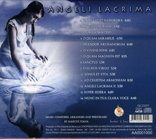 Cd Marcus Viana Angeli Lacrima