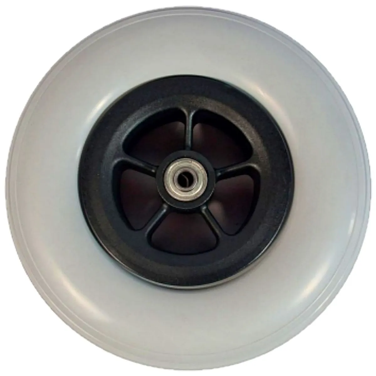 Roda Aro 8 Jaguaribe Pneu Maciço - unidade