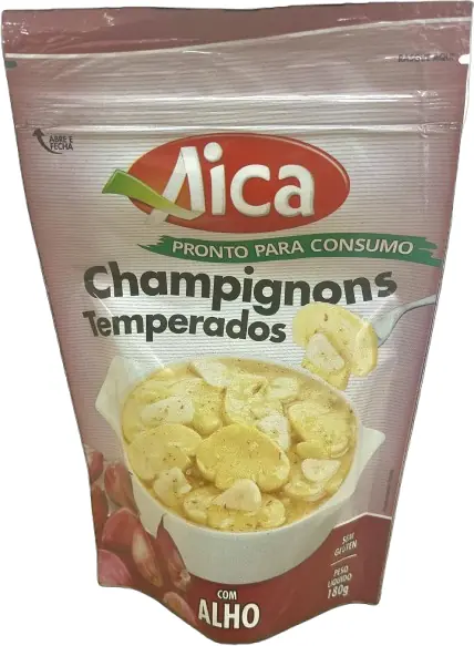 Cogumelo Aica Champignons Temp.alho 180g