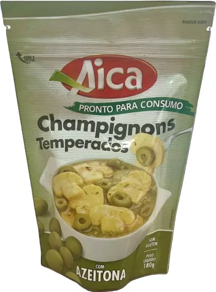 Cogumelo Aica Champignons Temp.azeitona 180g
