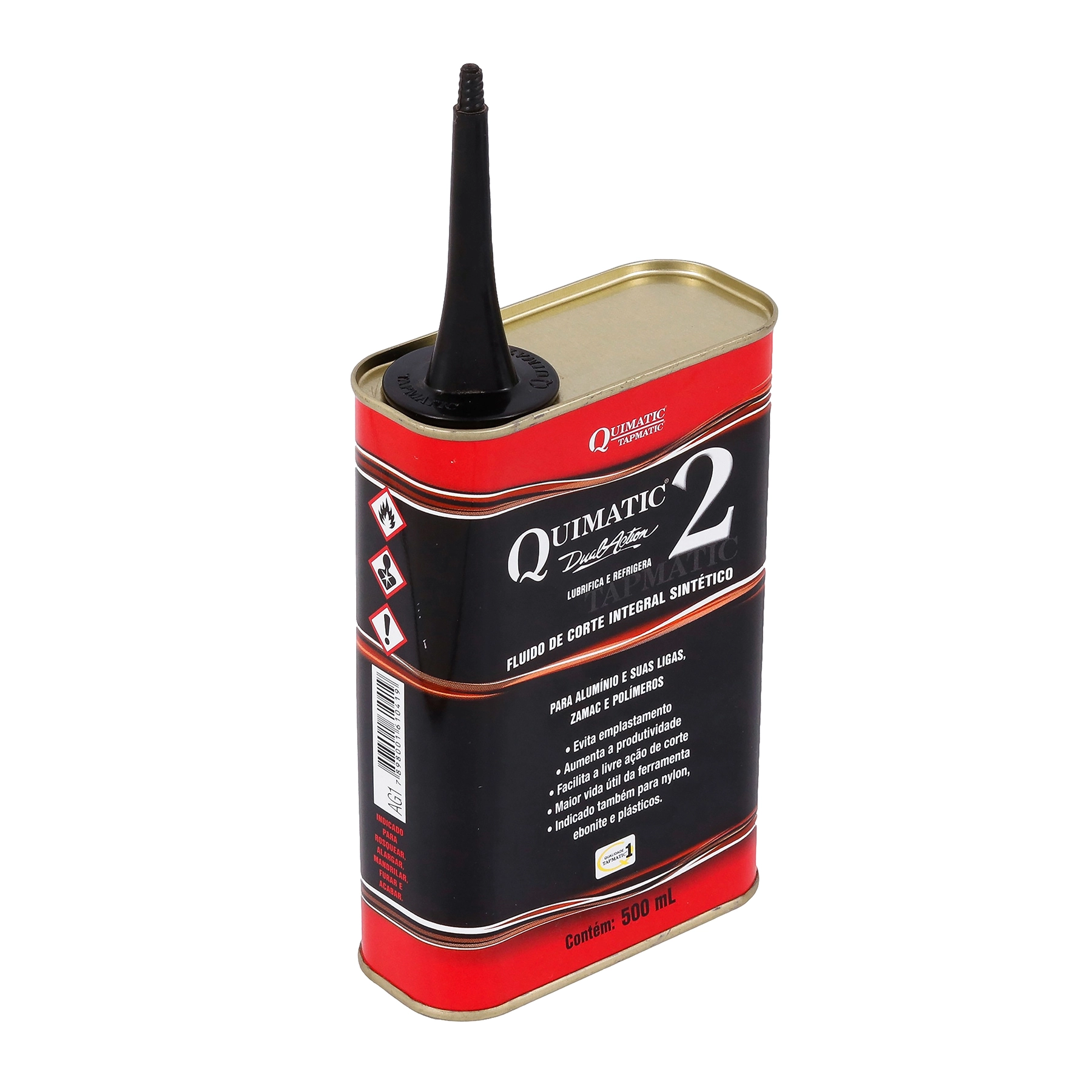 Fluido de Corte para Alumínio 500ml Quimatic2 Tapmatic