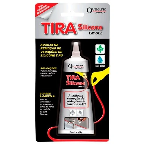 Tira Silicone Bisnaga 45g - QUIMATIC TSO