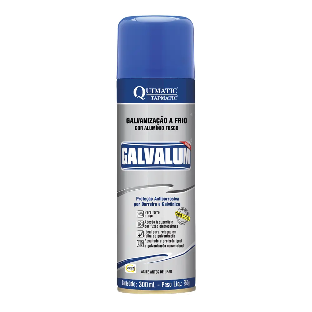 Dn1 Galvalum – Galvanização Aluminizada A Frio 300ml Quimatic Dn1