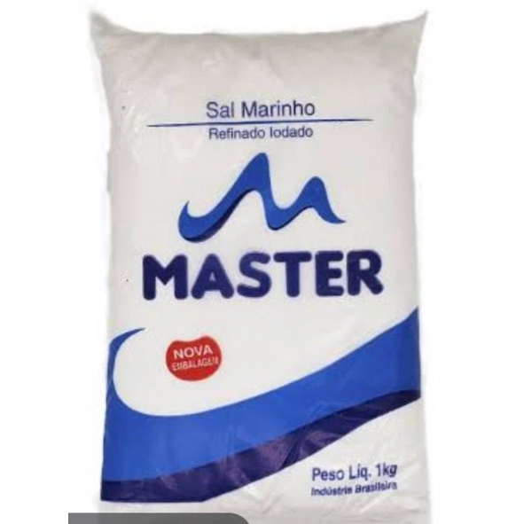 Sal Refinado Master 1kg