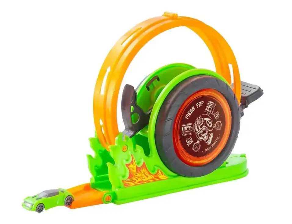 Lancador De Carrinhos Mega Pop