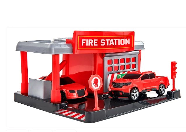 Play City Police Stantion Ref.fire Ref.580 Bs Toys
