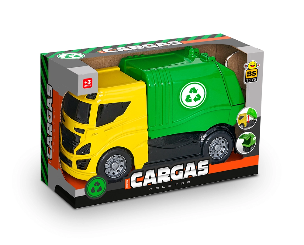 Caminhao Bs Cargas Coletor 585 Bs Toys