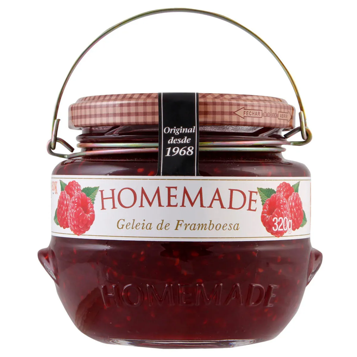 Geléia de Framboesa Homemade Tradicional 320g
